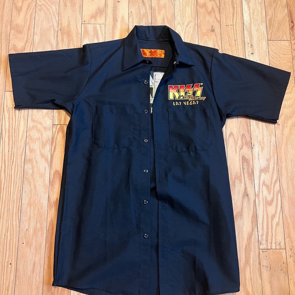 Black Short Sleeve Men's Shirt
